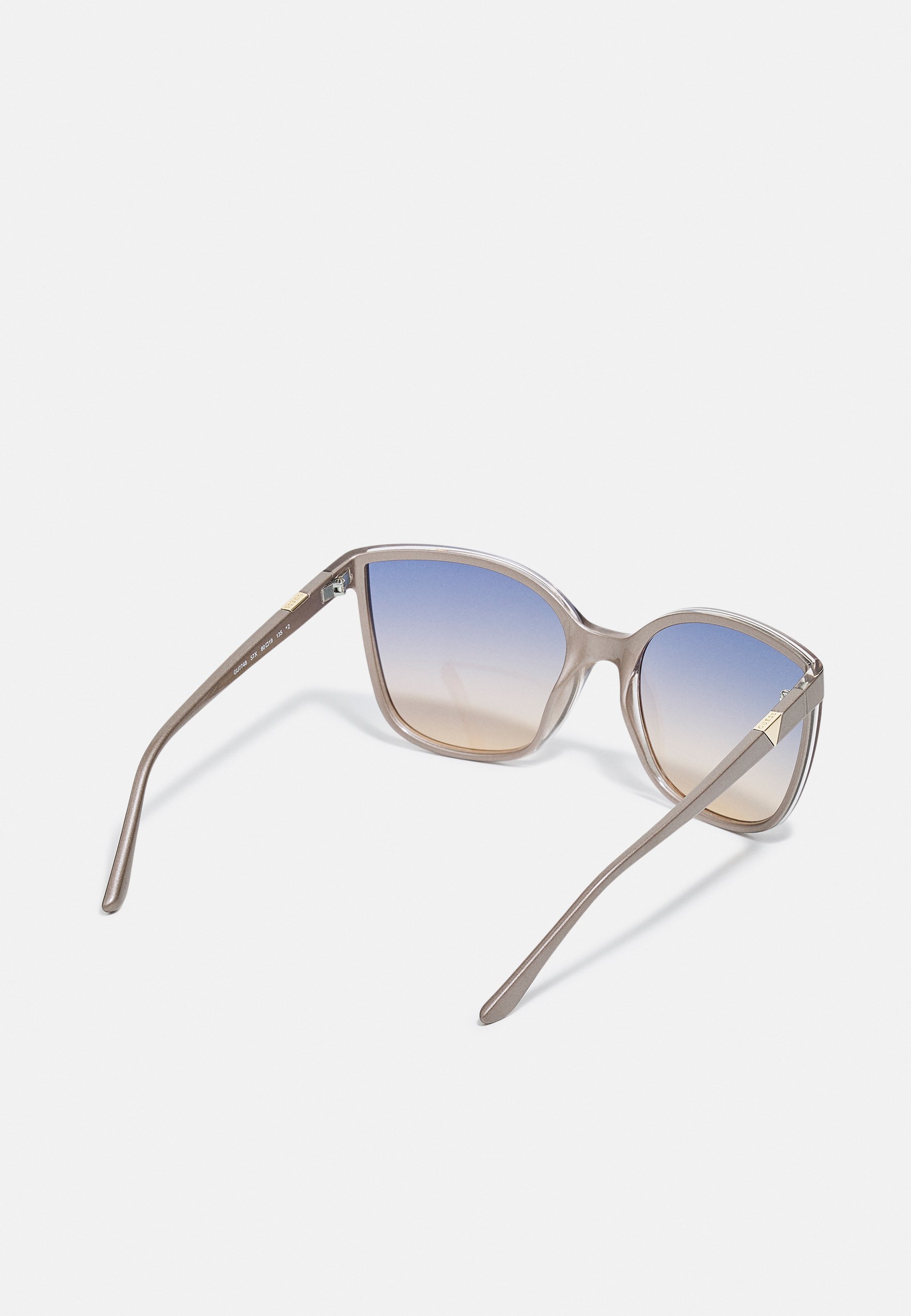 Guess Occhiali da sole - shiny beige / blu mirror/beige - Zalando.it