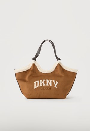 DKNY, PAULA - Чанта за пазаруване - cognac