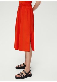 s.Oliver A-lijn rok - dunkelorange