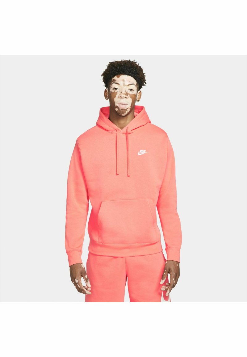 Nike Sportswear SPORTSWEAR CLUB FLEECE - Sweatshirt com capuz - rotweissrotrot