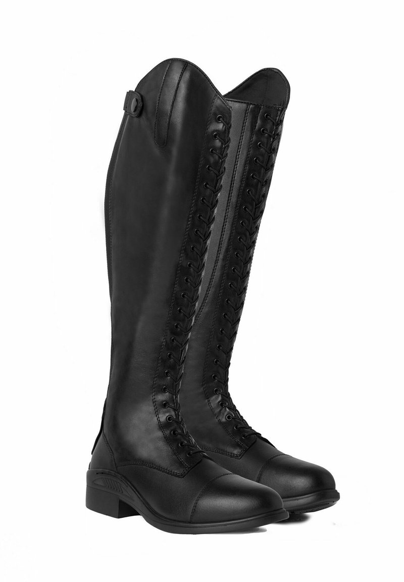 Horze D'ÉQUITATION Stivali con i lacci black/nero