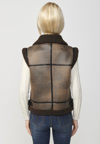 Koroshi Strukirani kaput - marron   brown