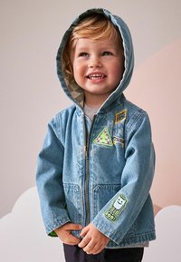 Next BADGE HOODED - REGULAR FIT - Džinsinis švarkelis - denim