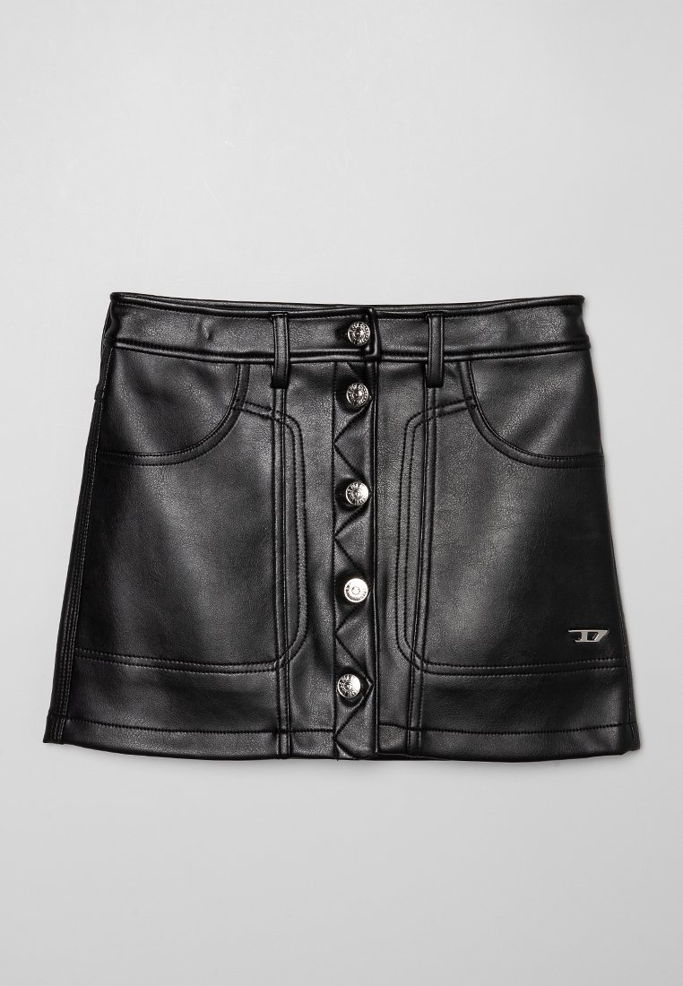 Diesel A-lijn rok zwart Diesel A-lijn rok zwart