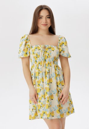 VANILLA - Denné šaty - yellow
