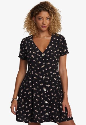 RVCA UNDERSTATED NAMAJUNAS - Day dress - black