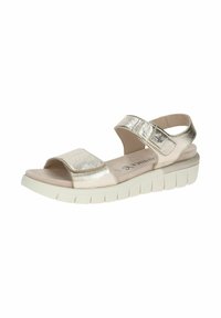 Caprice Sandales à plateforme - platin metal