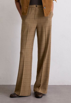 Trousers - multi/pure sand