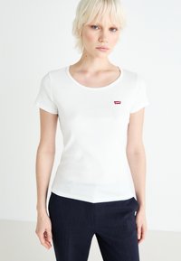 Levi's® CREWNECK TEE 2 PACK  - Βασικό μπλουζάκι - white/kentucky blue