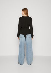 Vero Moda Tall VMALVA WRAP - Blouse - black