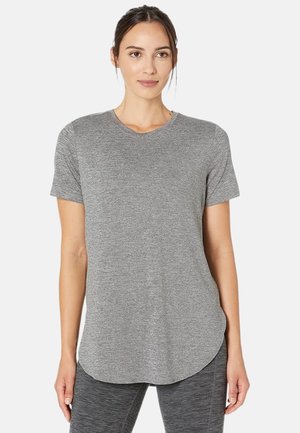 Skechers, SKECHERS T-SHIRT GODRI SWIFT TUNIC - Basic T-shirt - dark grey melange