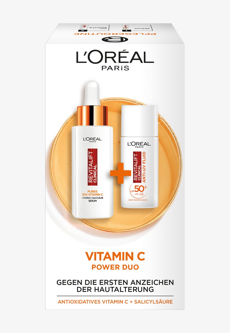 L'Oréal Paris Skin - REVITALIFT VITAMIN C DUO - Ansiktsvårdsset, Förstora