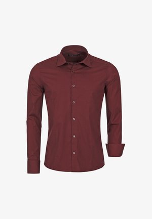 SLIM FIT - Formal shirt - bordeaux