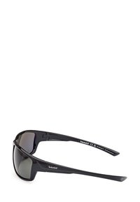 Timberland INIETTATO - Gafas de sol - nero lucido verde scuro