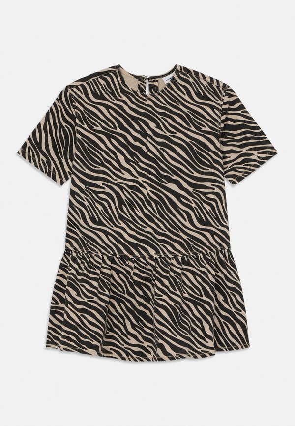 NKFZEBRA TWILL DRESS - Denim dress - cement