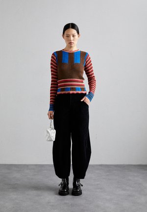 DIGI PANT - Stoffhose - black