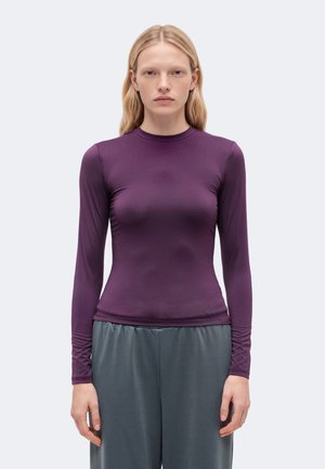 Even&Odd active by Zalando, ESSENTIAL TRAINING LONG SLEEVE SPORTS TOPS - Блуза с дълги ръкави - dark purple