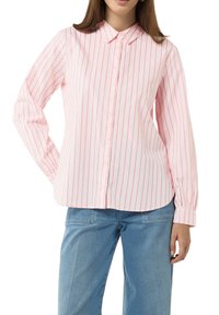 comma casual identity Button-down blouse - pfirsich