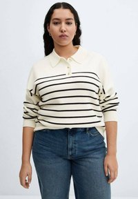 Mango RICCIOVE - Strickpullover - dark blue