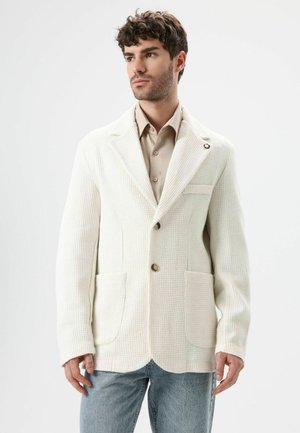 LAPEL COLLAR - Vest - ecru