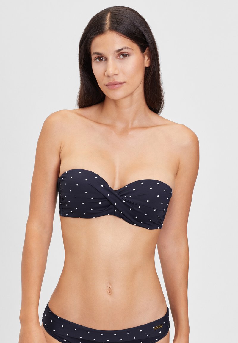 Damen Bikinis | LASCANA Bikini-Top marine-gepunktet/blau - GM35160 Damen Bikinis | LASCANA Bikini-Top marine-gepunktet/blau - GM35160