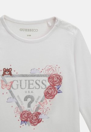 Guess, LS T-SHIRT_LOGO - Langærmet T-shirt - weiß