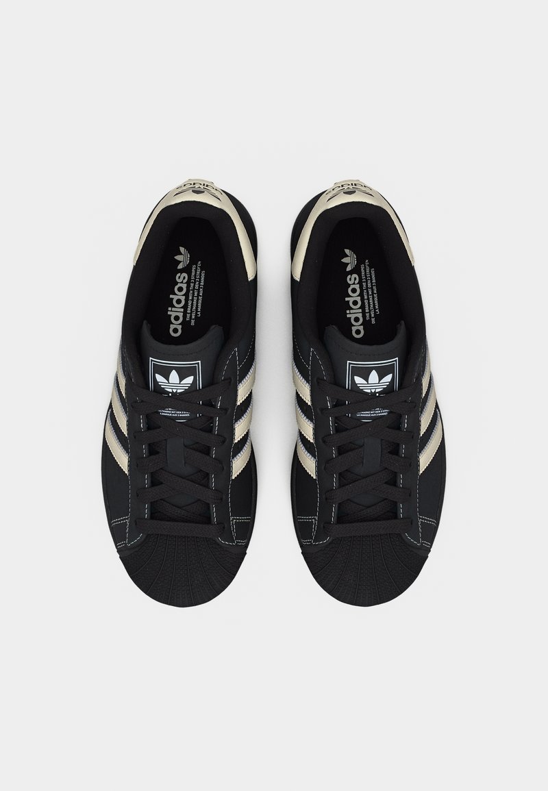 adidas Originals SUPERSTAR II - Trainers - core black/off white/black -  Zalando.ie