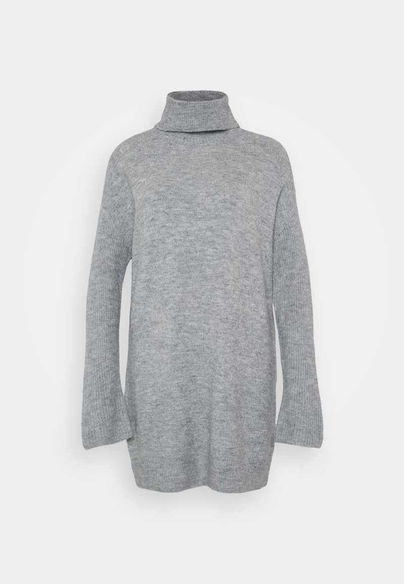 Vero Moda Petite Gebreide jurk grijs gemêleerd Vero Moda Petite Gebreide jurk grijs gemêleerd