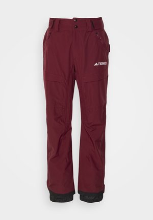 adidas Terrex TERREX XPERIOR TWO-LAYER NON-INSULATED - Pantalones de esquí - shadow red