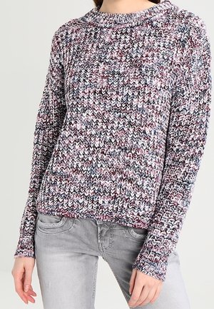 Stickad tröja - blue