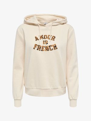 ONLY, HOODIE ONLMAIA SWEATSHIRT - Sweat à capuche - birch