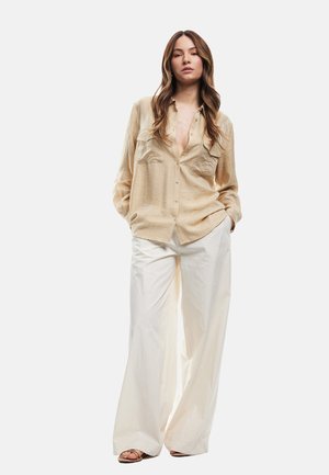 LONG SLEEVE  - Blus - beige