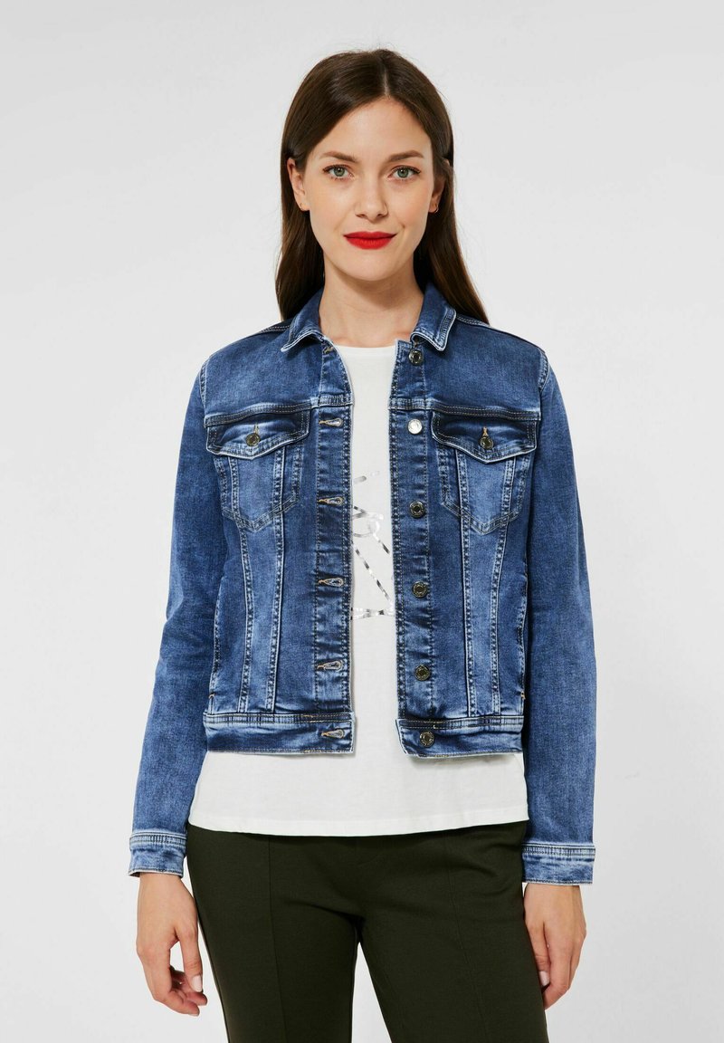Street One Jeansjacke blau/used denim Zalando.ch