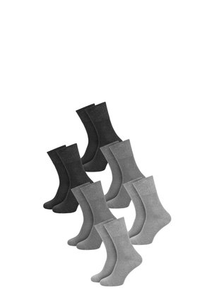 DIABETIKER 6 PACK BASIC - Socken - grau