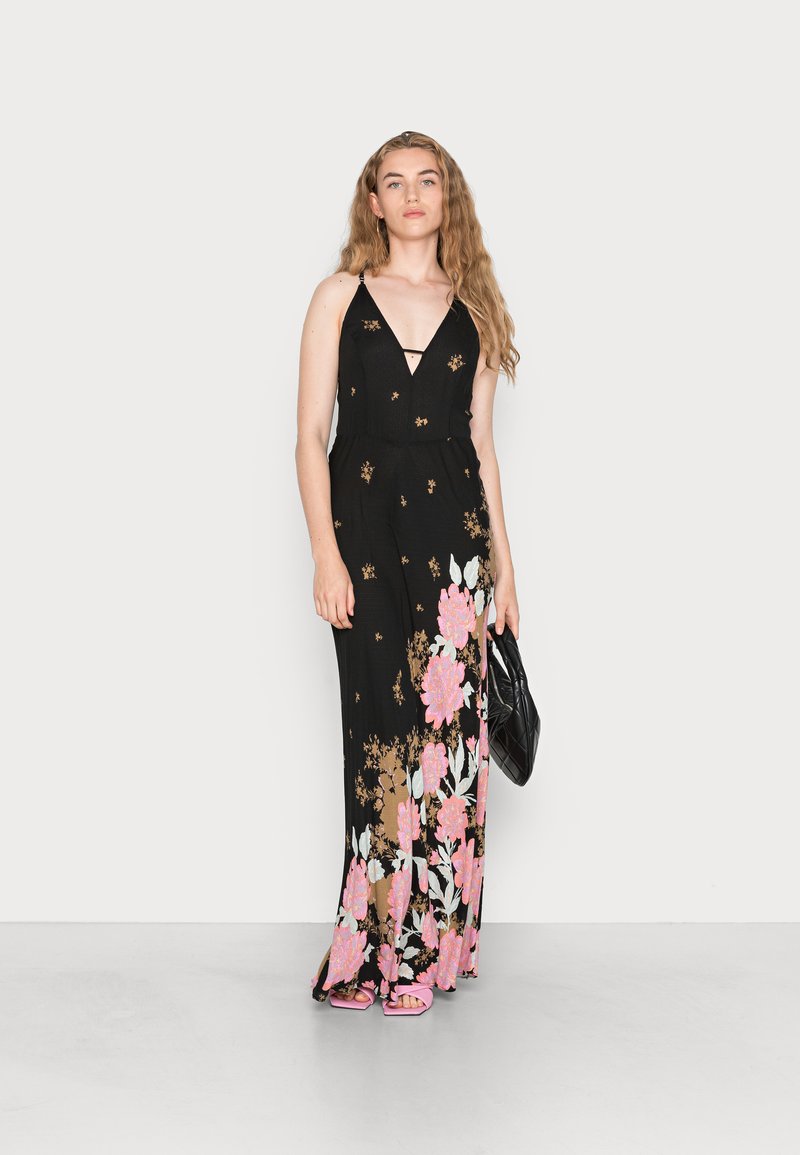 Damen Freizeitkleider | Free People GET TO YOU Maxikleid black combo/schwarz - QP50011 Damen Freizeitkleider | Free People GET TO YOU Maxikleid black combo/schwarz - QP50011