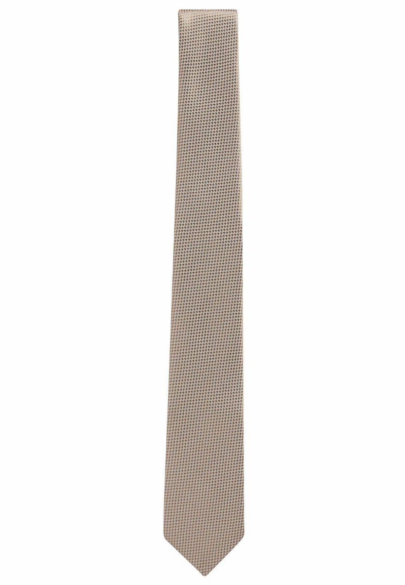 Next TEXTURED WEDDING - Stropdas - neutral brown