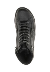 Waldläufer Bottines à lacets - schwarz