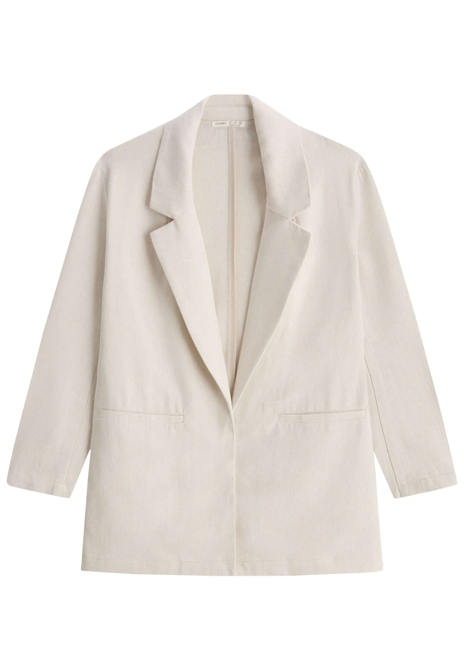 OYSHO Blazer - beige - Zalando.de