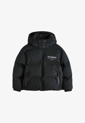 smALLSAINTS, REGULAR FIT - UNDERGROUND SHORT PADDED COAT - Zimná bunda - black