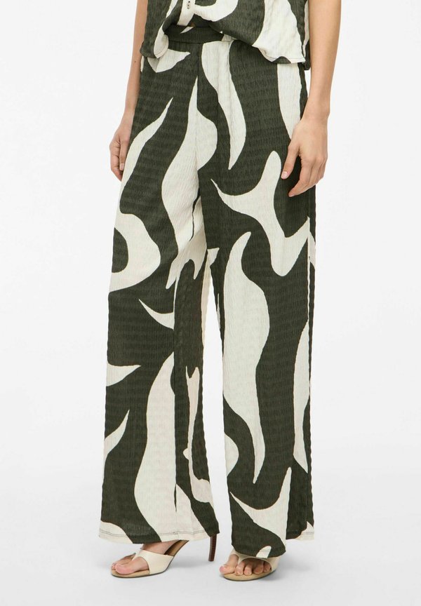 MIT WEITEM BEIN VIZEYA  - Stoffhose - deep depths