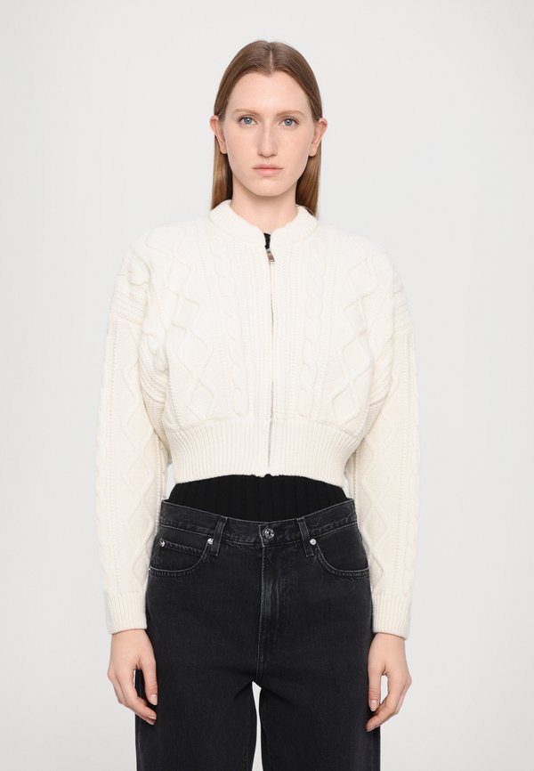 CABLE CARDI - Cardigan - crea