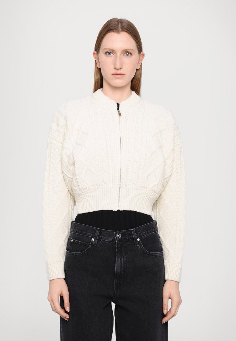 FRAME - CABLE CARDI - Strickjacke - crea, Vergrößern