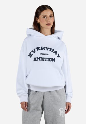 TULIA OVERSIZED HOODIE - Hoodie - white