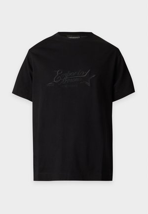 Emporio Armani, T-shirt imprimé - black beauty