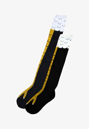 2 PACK CHICKEN LEG - Calcetines hasta la rodilla - chicken leg short long black