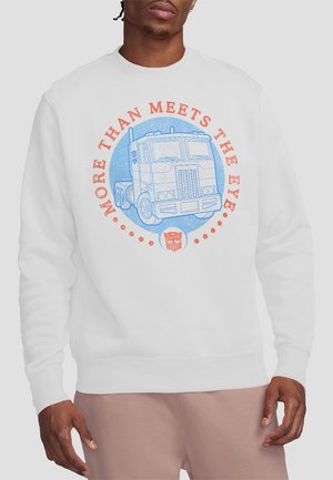 MORE THAN MEETS THE EYE - Sweatshirt - white