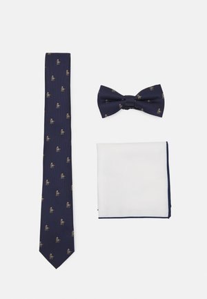 CHRISTMAS GIFT SET - Cravatta - dark blue