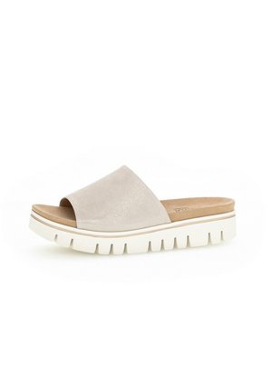 Mules - beige