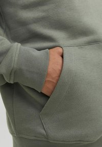 Jack & Jones JACK & JONES HOODIE SWEAT - Jersey con capucha - agave green