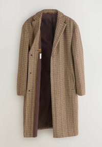 REGULAR FIT - RICH ITALIAN CHECK EPSOM - Classic coat - neutral